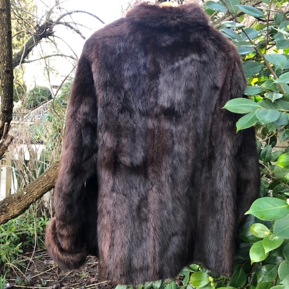 VINTAGE FUR Coat in Excellent Condition M/L - Picture 12 of 12